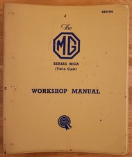 ORIGINAL 1950's MG FACTORY MGA