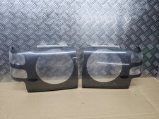 Mk2 Mitsubishi Shogun Pajero Headlight Covers Frint Light Plastic Deflector 