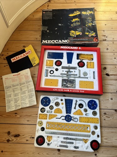Vintage meccano set 6 - vintage, with