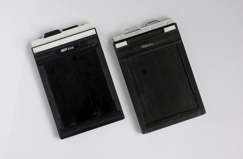 Two 5x4in double dark - , 5x4in.