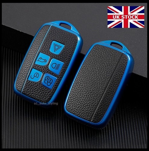Blue key cover - jaguar, xe