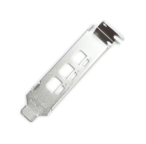 Low profile bracket for - profile,