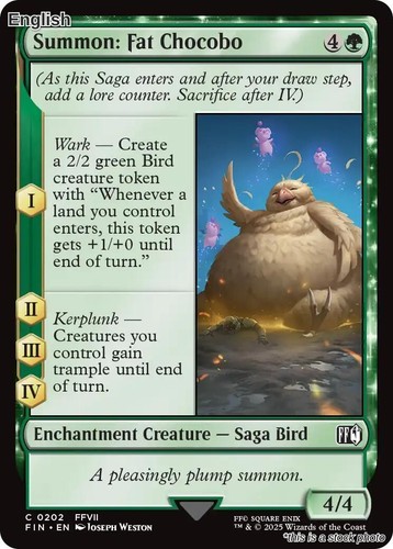 Magic summon fat chocobo - summon:, 202