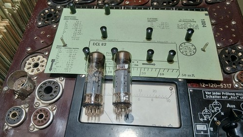 Ecl82 telefunken tube nos - x,