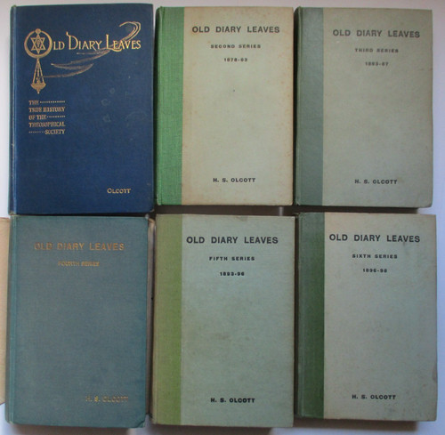 Old diary leaves vols 6 - diary, vols.1-6