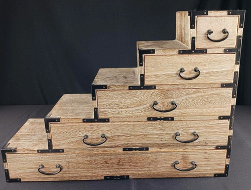 Japanese paulownia wooden step - paulownia,