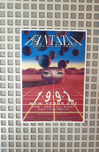 Flyer fridge magnet fantazia - flyer,