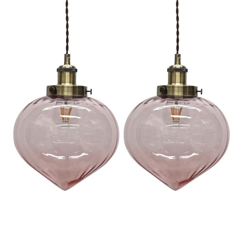 Set pink antique brass - set, of