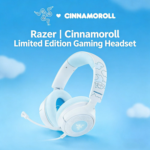 Razer cinnamoroll kraken v4 - x,
