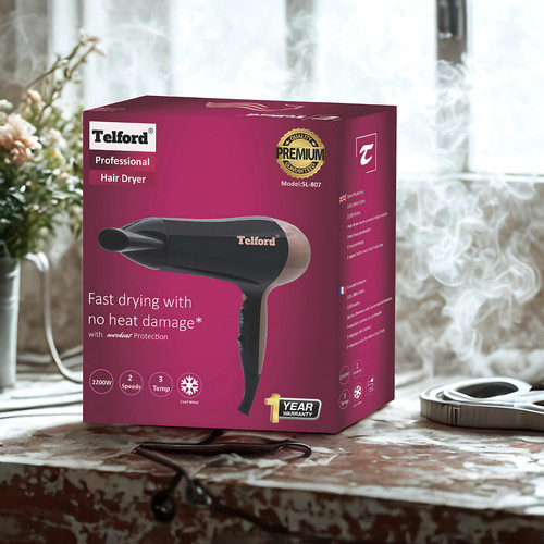 Hair dryer 2200 watts - dryer,