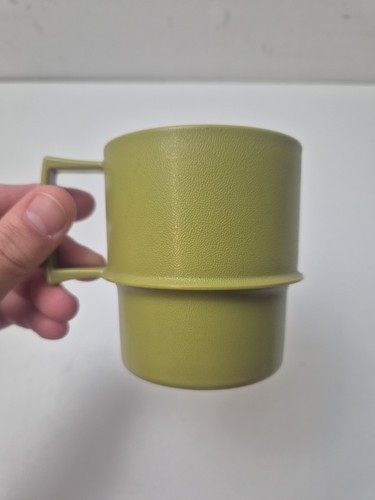 Vintage tupperware green - vintage,
