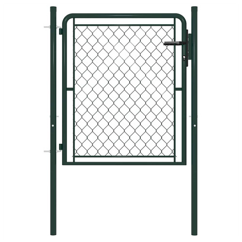 Garden gate green - green, steel