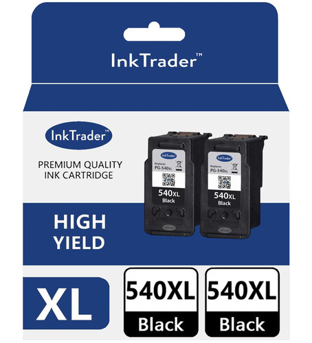 Refilled canon 540xl black - refilled, 2x
