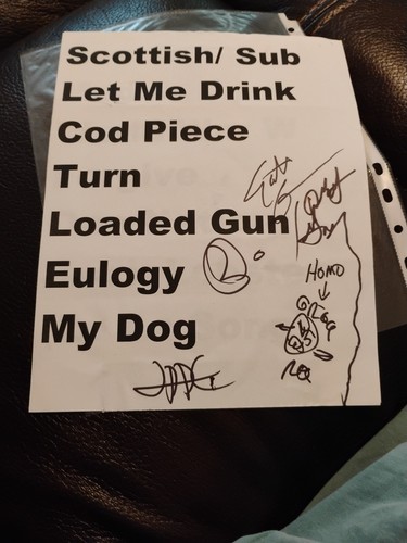 Dead horse band gig set - horse,
