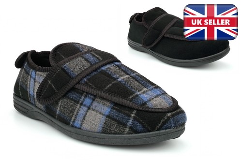 Mens extra wide - wide, slippers