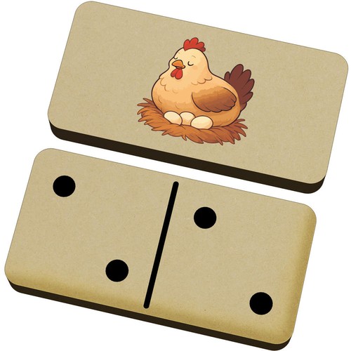 Hen sitting nest domino - sitting,