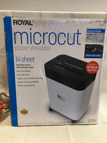 Royal microcut paper shredder - paper,