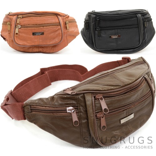 Unisex soft nappa leather - leather, bum