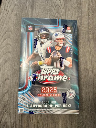 2025 topps chrome - 2025, football