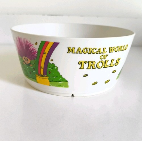 Vintage trolls bowl 1992 - trolls,