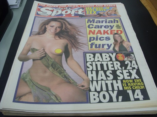 Vintage daily sport newspaper - vintage,