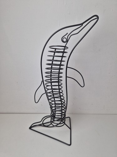 Vintage metal dolphin shaped - vintage,
