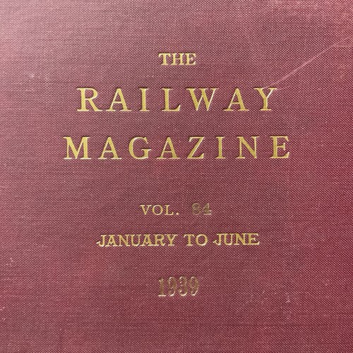The railway magazine bound - magazine,