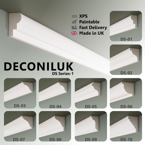 Coving cornice moulding - cornice, xps