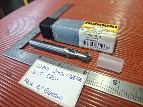 10mm solid carbide slot - solid, drill
