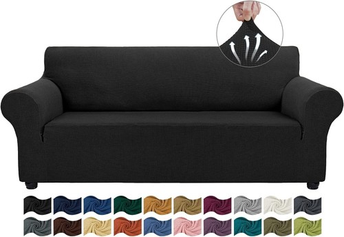Elegant stretch couch - couch, cover