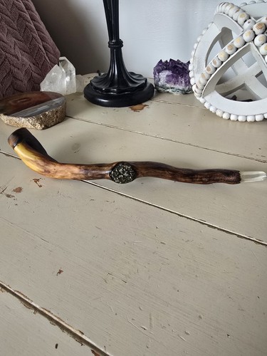 Witches wand crystals altar - witches, wand/crystals/altar