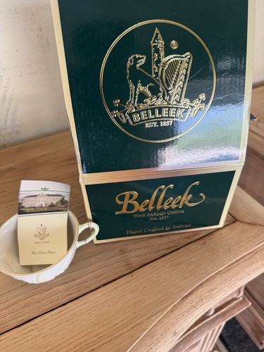Belleek fine parian china cups - fine,