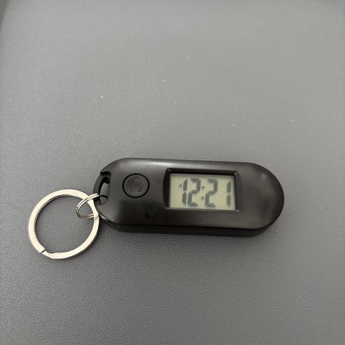 Digital clock keyring - digital,