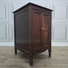 Antique wooden pot cupboard - antique,
