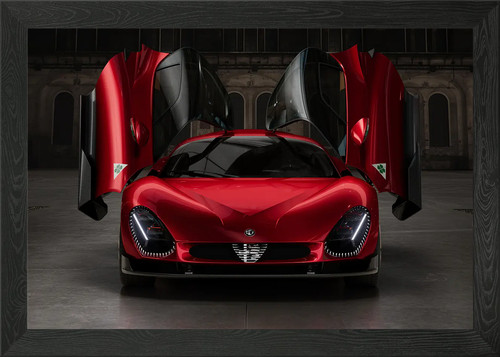 Alfa romeo stradale - alfa, framed