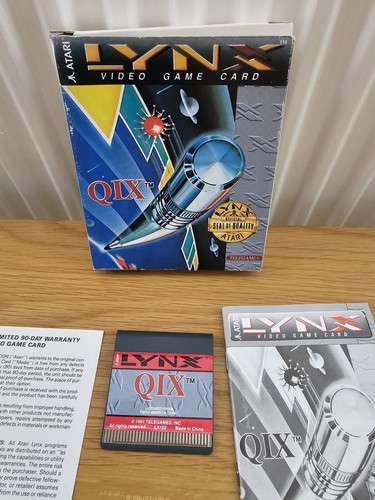 Atari lynx qix - -,