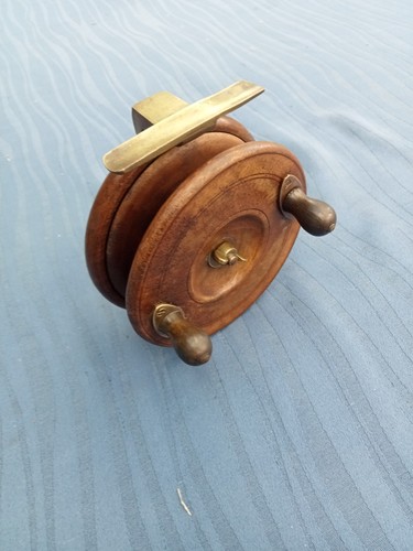 Antique wood and brass - antique,