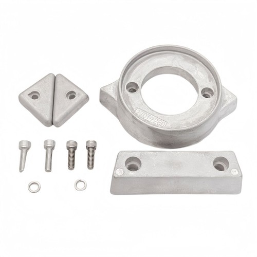 Aluminum anode kit for - anode, volvo