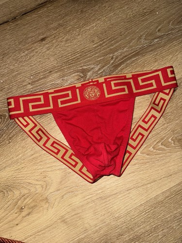 Red and gold versace men - gold, men’s