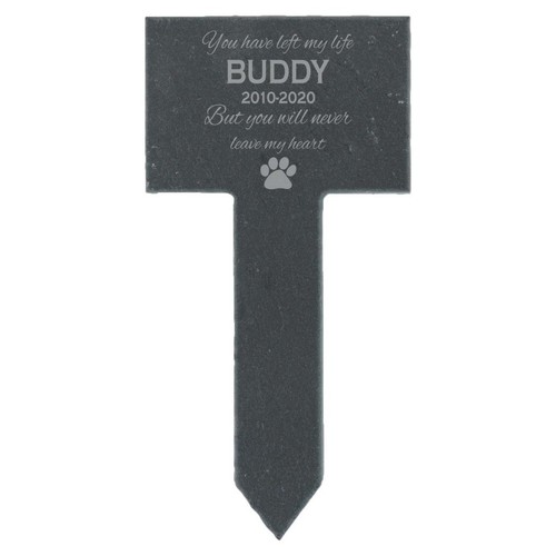Personalise dog memorial plant - personalise,