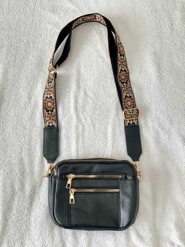 Ladies new black crossbody - ladies,