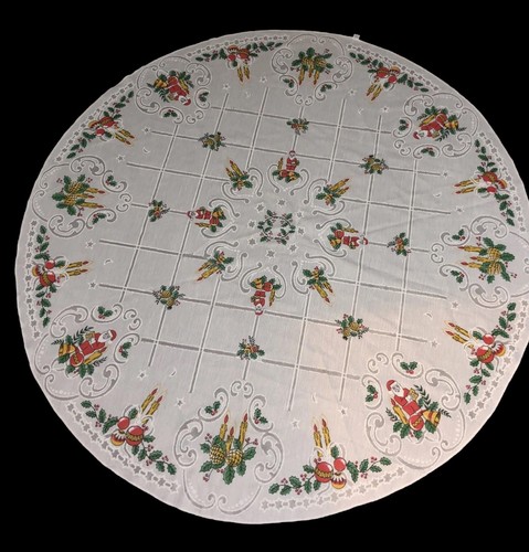 Vintage spanish christmas lace - vintage,