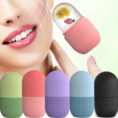 1pc silicone face - , cube