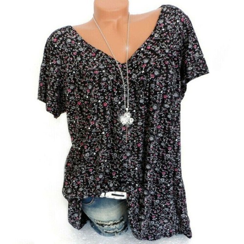 Ladies short sleeve neck tee - sleeve,