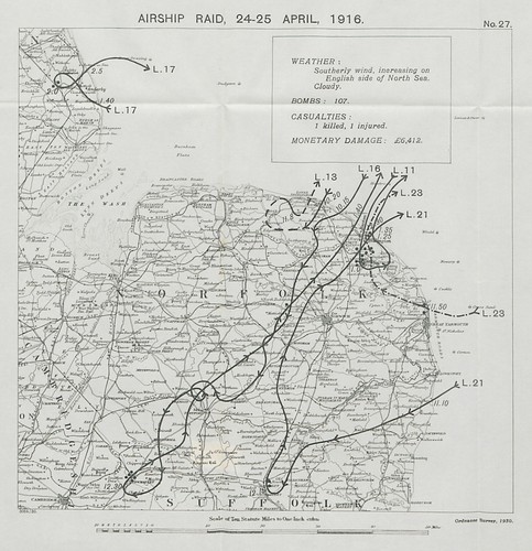 Ww1 german airship raid april - raid,