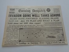 Ww2 wartime newspaper - wartime,