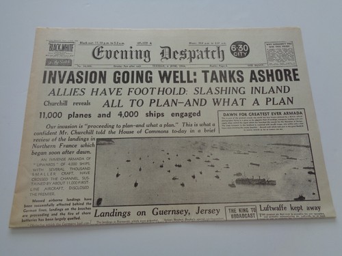 Ww2 wartime newspaper - ww2,