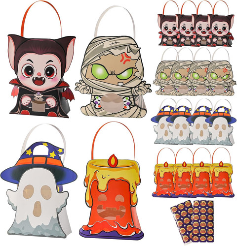 Pcs halloween treat boxes - 30,