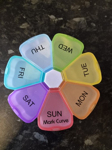 Pill box tablet organiser - pill,