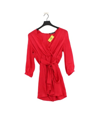 Zara women playsuit red - zara, xs